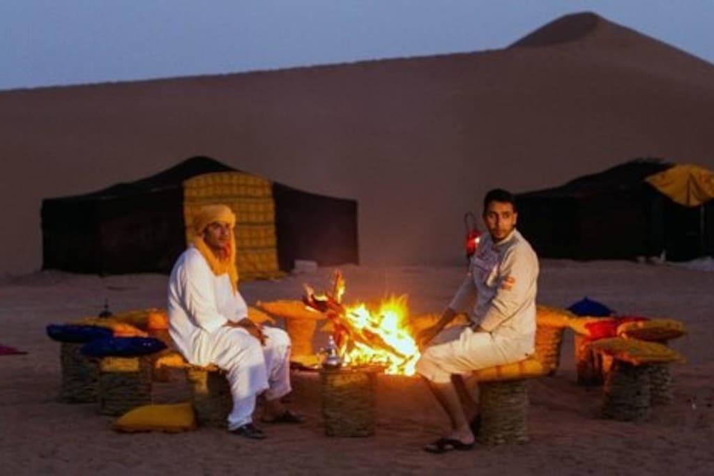 Camp Sahara Holidays M'Hamid Exteriér fotografie
